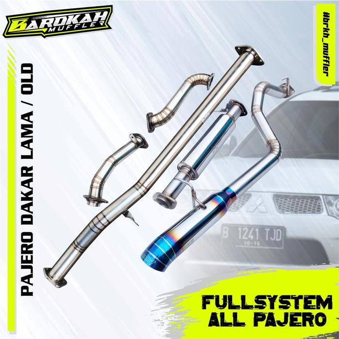 Gambar Knalpot Fullsystem Pajero Dakar Lama 4D56/Exceed/ALL NEW PAJERO SPORT Asli Motorcycle - DAKAR LAMA dari Berkahperformance undefined Tokopedia