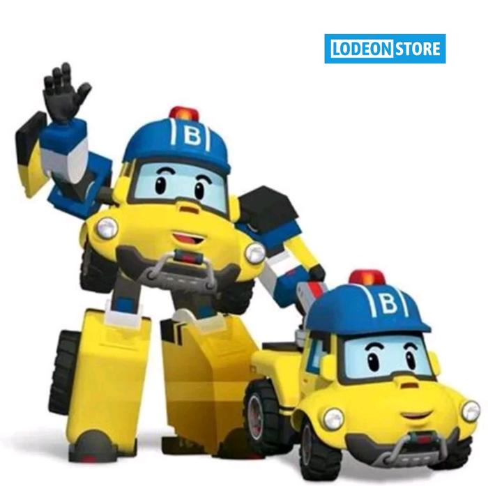 Gambar Mainan Action Figure Robocar Poli - Figure Robot Poli - Mainan Anak - Bucky dari LODEON STORE undefined Tokopedia