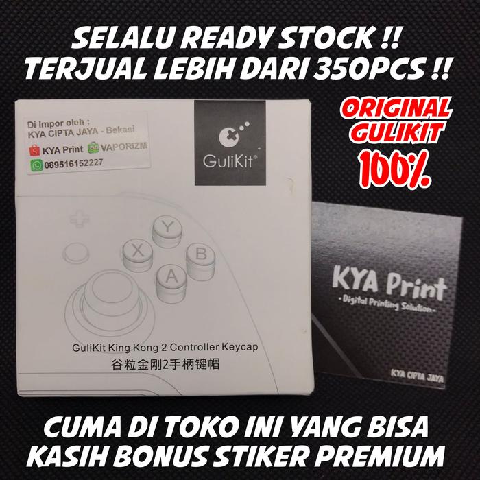 Gambar GuliKit KingKong 2 Controller Keycap (PC placement) - Putih dari KYA CIPTA JAYA undefined Tokopedia