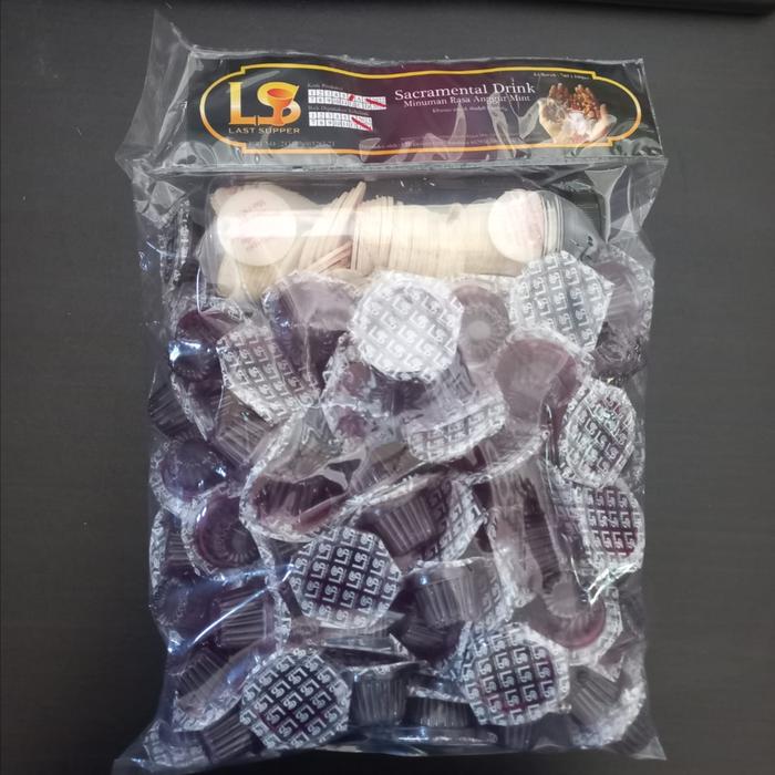 Gambar Paket Anggur dan hosti ayat perjamuan kudus /Anggur dan roti sakramen - 100 dari Toserba Karunia undefined Tokopedia