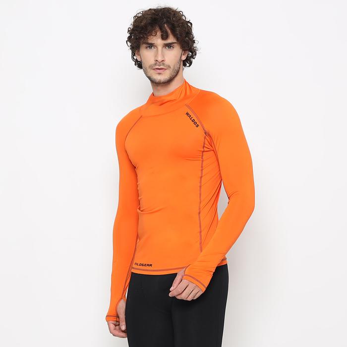 Gambar Baselayer Rashguard Waldos Throne Blue Wetsuit Diving Swimming gear - Orange, L dari WLDS Waldos Indonesia undefined Tokopedia