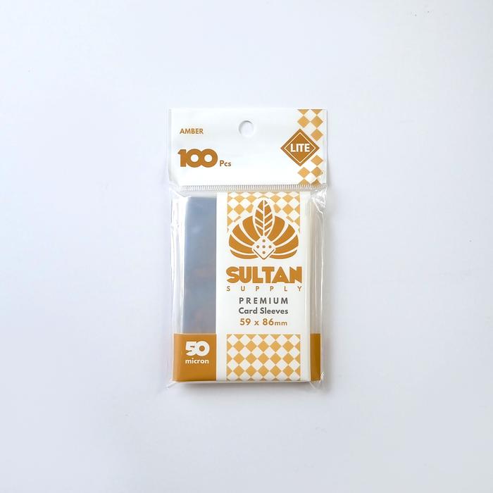 Gambar Sultan Slevee 50 Micron Edition - Card Slevee Board Game - amber dari Lugua undefined Tokopedia