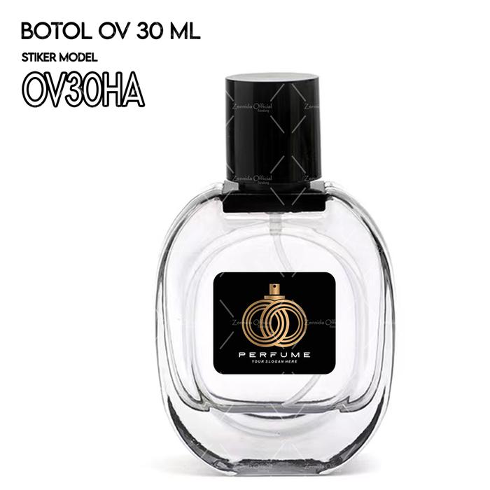 Gambar Stiker Botol Parfum OV 30ml Oval Parfume Sticker Custom Premium Matte - OV30HA dari Arjuna Sticker Print undefined Tokopedia