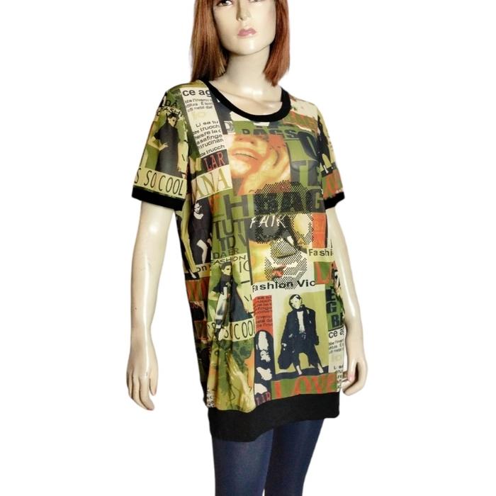 Gambar atasan fashion wanita - Hijau dari New Kaela, Sabana & Jo undefined 3 Tokopedia