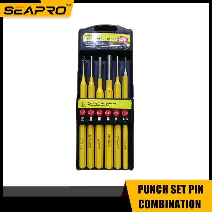 Gambar PUNCH SET PIN COMBINATION 6 PCS / 12 PCS SET - 6 PCS dari SEAPRO undefined Tokopedia