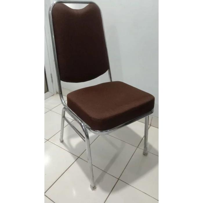 Gambar Kursi Susun / Kursi Kerja / Kursi kondangan - coklat stainles dari Naomi AI undefined Tokopedia