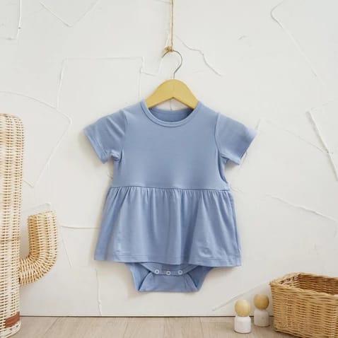 Gambar Emico TENCEL Baby Dress 0-18M - Biru, 12-18M dari bebechan-id undefined Tokopedia