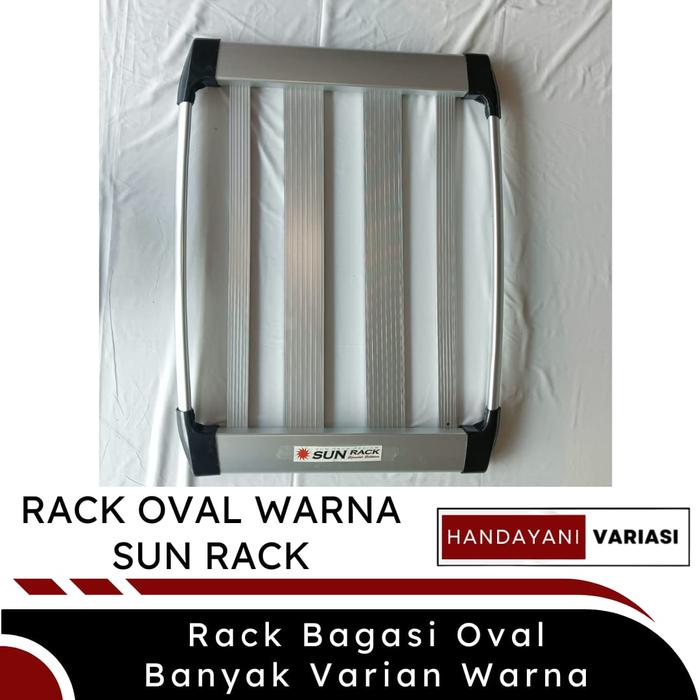 Gambar Roof Rack Bagasi Atas Mobil Oval Sun Rack Universal - Silver dari Handayani Variasi Mobil undefined Tokopedia