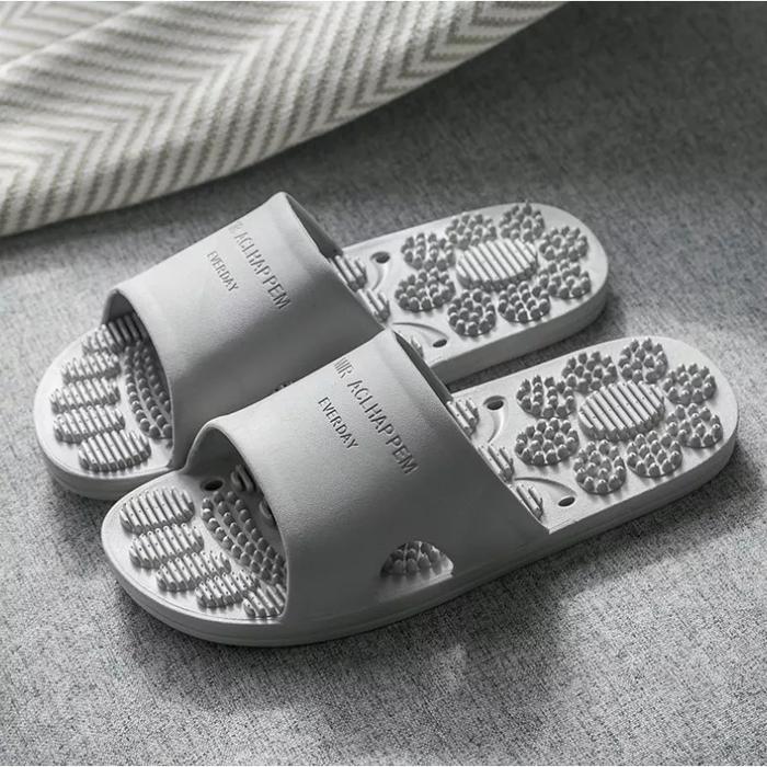 Gambar Sandal Pria Wanita Kesehatan Sendal Refleksi Kesemutan Kebas Orangtua - grey, 44-45 dari Nocturnal ID 18 undefined Tokopedia