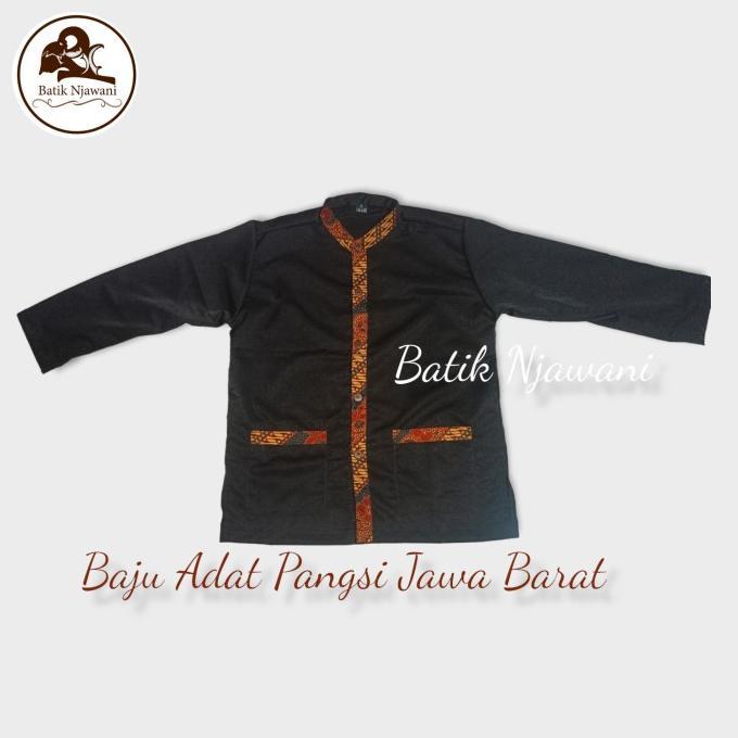 Gambar BAJU PANGSI SUNDA PAKAIAN ADAT DEWASA BAJU ADAT JAWA BARAT - XL dari Busana shop 1 undefined Tokopedia