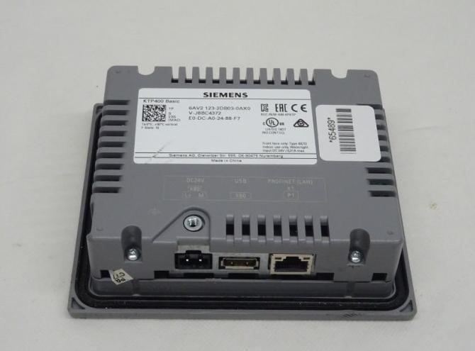 Siemens Simatic HMI KTP400 Basic Panel (6AV2123-2DB03-0AX0) for