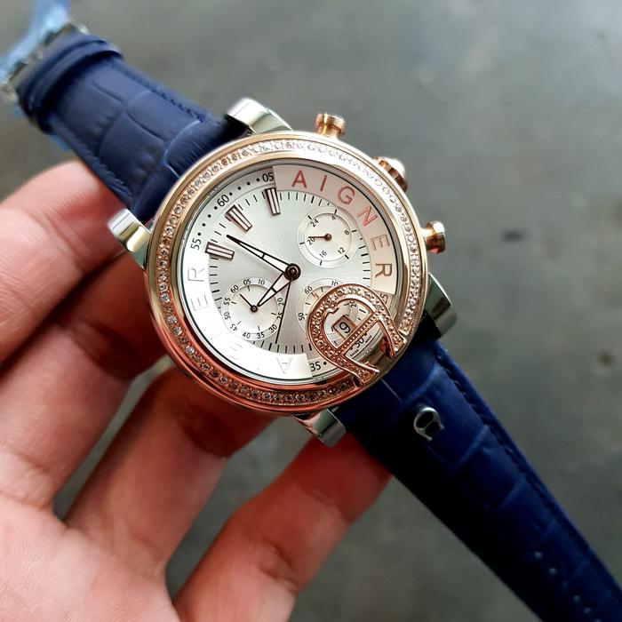 Stainless Steel Aigner Bari Donna Jam Tangan Wanita Aigner Bari