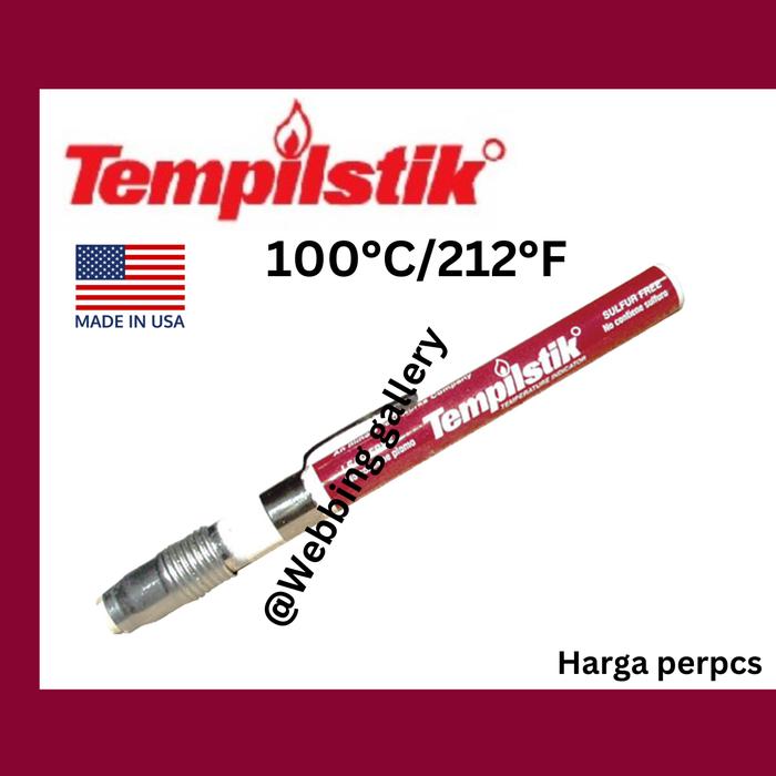 Gambar Tempil Temperature Indicators stick / Tempilstik - 100° dari Webbing Gallery undefined Tokopedia