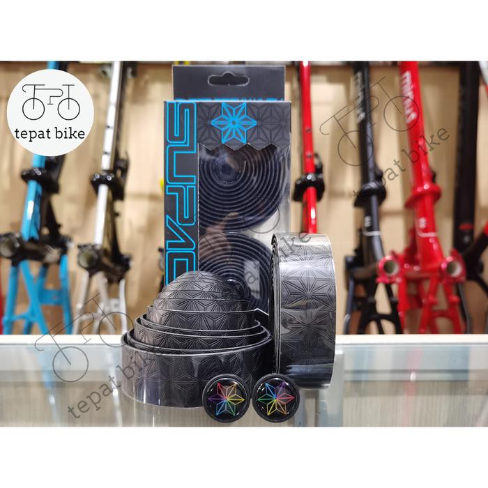 Gambar Bar Tape Bartape Supacaz acm - Full Black dari Tepat Bike Jogja undefined Tokopedia