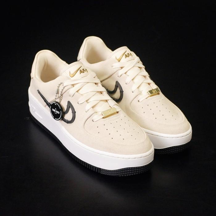 Promo Nike Air Force Sage Low LX Cream Womens 100% ORIGINAL