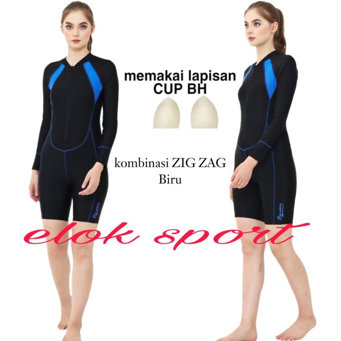 Gambar baju renang wanita baju surfing dewasa - DVTP 27, XL dari elok sport undefined Tokopedia