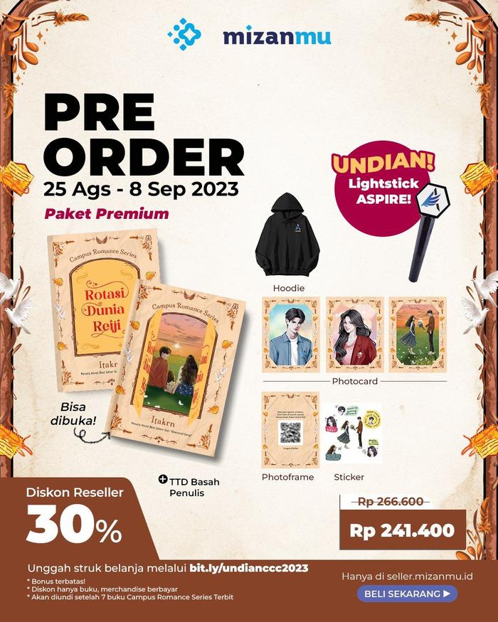 Gambar PRE ORDER - ROTASI DUNIA REIJI - ITAKRN - BENTANG BELIA - BUMIFIKSI - PREMIUM dari bumifiksipadang undefined Tokopedia