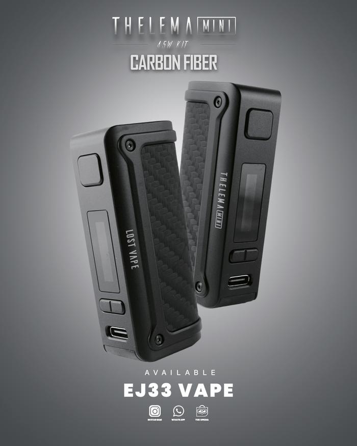 Gambar THELEMA MINI 45W MOD ONLY -  CARBON FIBER dari EJ33 undefined Tokopedia