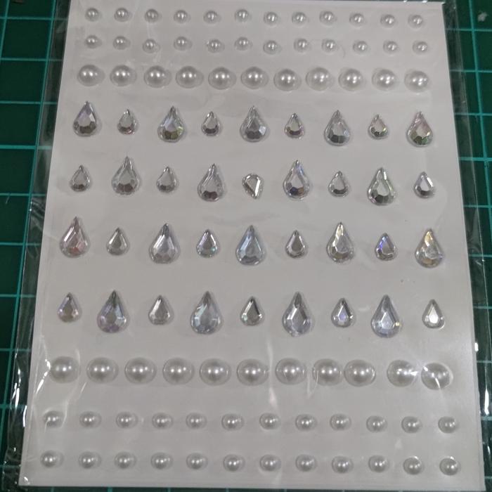 Gambar New Stiker mata tato muka wajah berlian makeup face diamond kristal - G dari Demeters undefined Tokopedia