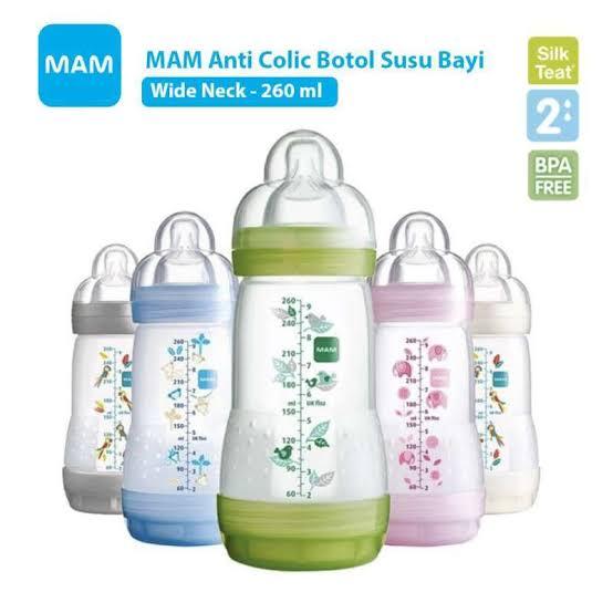 Botol Susu Mam Newborn Anti Colic Bottles Jual MAM Anti Colic