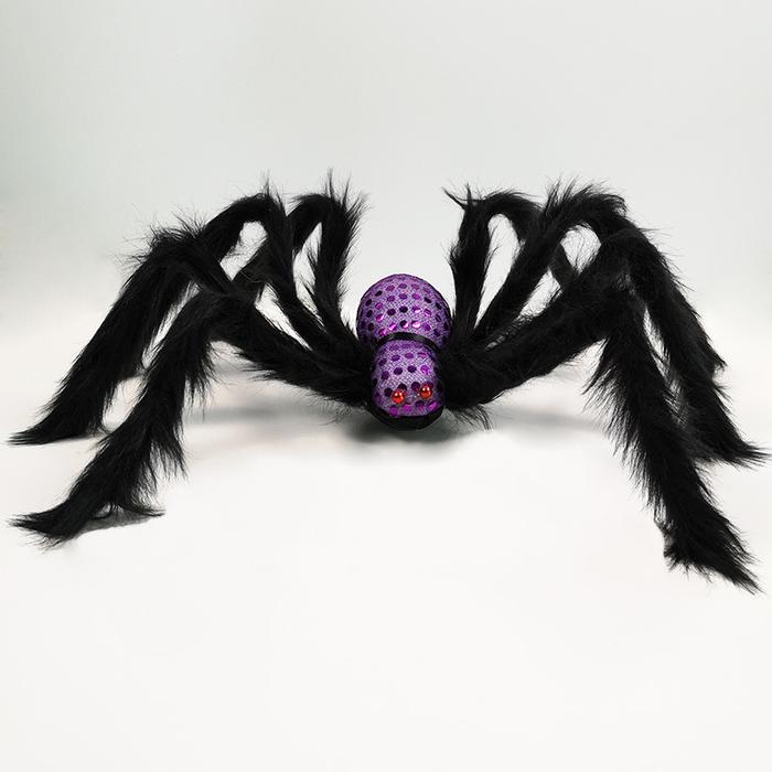 Gambar Laba Laba Jumbo Dekorasi Seram Halloween Boneka Real Spider Bulu Murah - 17052 UNGU dari MadisonShop undefined Tokopedia