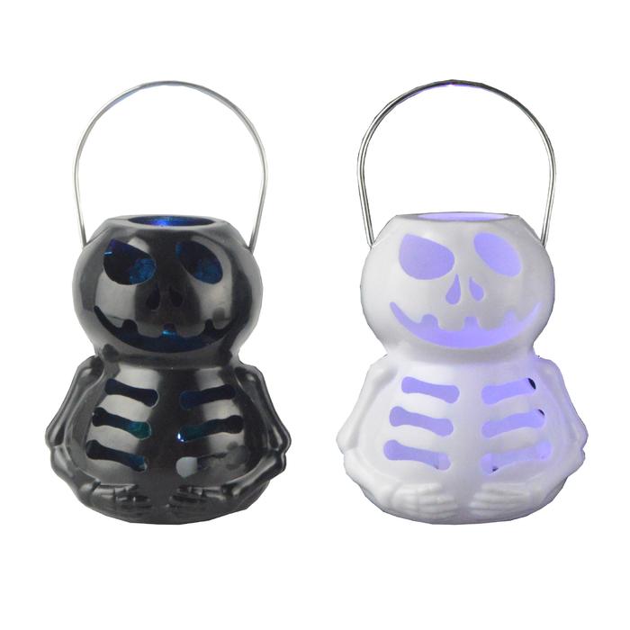 Gambar Lampu Lentera Tengkorak Hitam Putih Lampu Hiasan Skull Dekor Halloween - 17025 RANDOM dari MadisonShop undefined Tokopedia