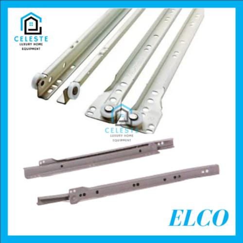 Gambar ELCO Drawer Slides Rail Set Black/Beige / Rel Laci Roda Sepasang - Beige, 400 mm dari Celeste IDN_NEW undefined Tokopedia