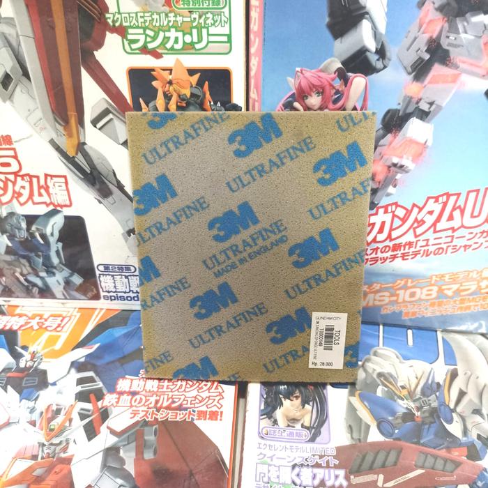 Gambar 3M Sanding Sponge Micro Fine, Fine, Ultra Fine - Ultra Fine dari GundamCT undefined Tokopedia