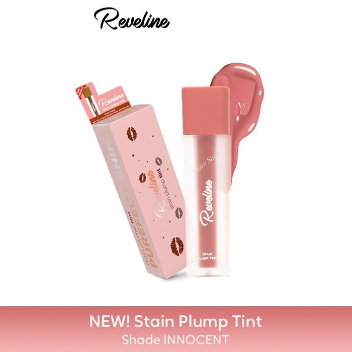 Gambar REVELINE Plump Tint with STAIN FORMULA |  Lip Liptint Lip Tint - Innocent dari AILIN KOSMETIK undefined Tokopedia