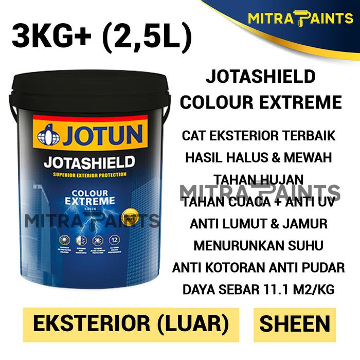 Gambar CAT TEMBOK JOTUN INTERIOR EKSTERIOR AVOCADO 7009 HIJAU - COLOUR EXTREME dari Mitra Paints undefined Tokopedia