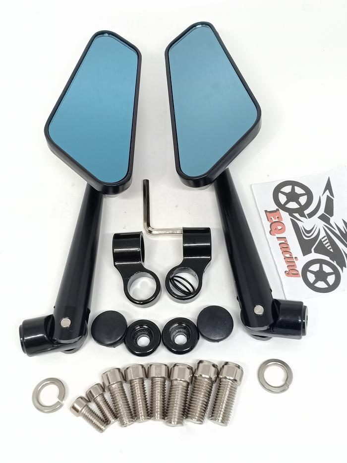 Gambar Spion circuit sirkuit full cnc universal pcx aerox nmax dll - HITAM KACA BIRU, CIRCUIT dari EQ RACING undefined Tokopedia