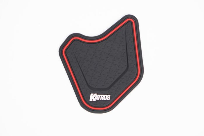 Gambar Side Stand Pad / Parking Pad Standar Samping - Katros Garage - Merah dari CUSTOMKIT Kota Tangerang Selatan Tokopedia