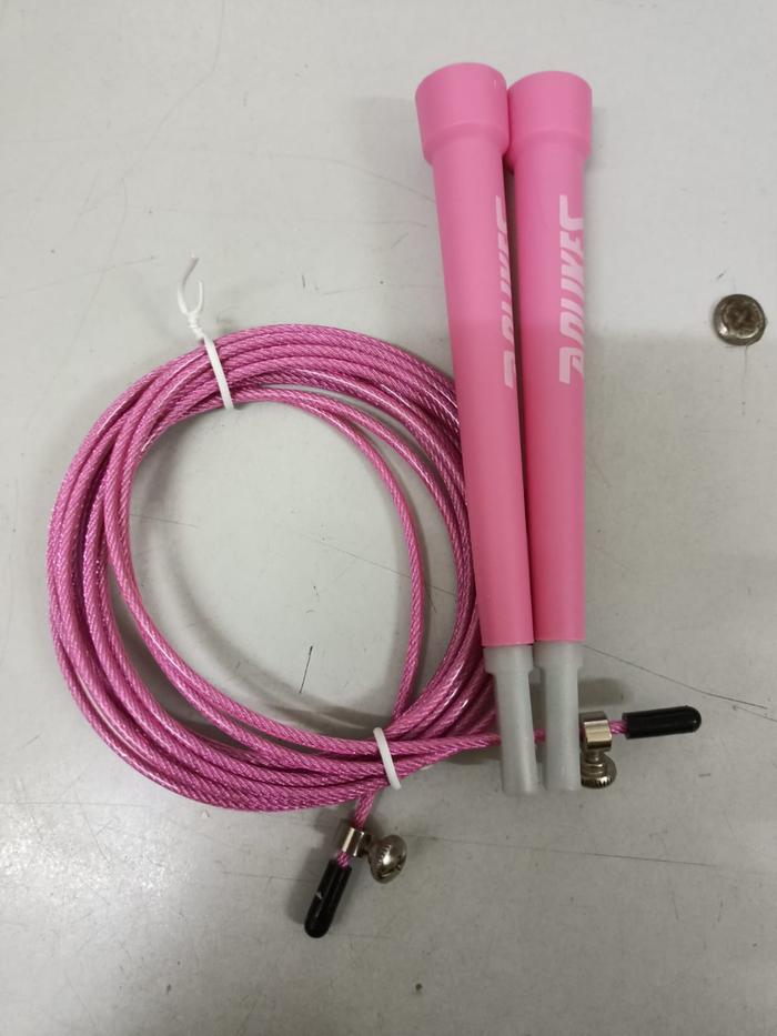 Gambar Tali Skipping Aolikes 3201 Jump Rope Skiping Olahrga Gym Cardio Fitnes - Pink dari Rockbrosindo undefined Tokopedia