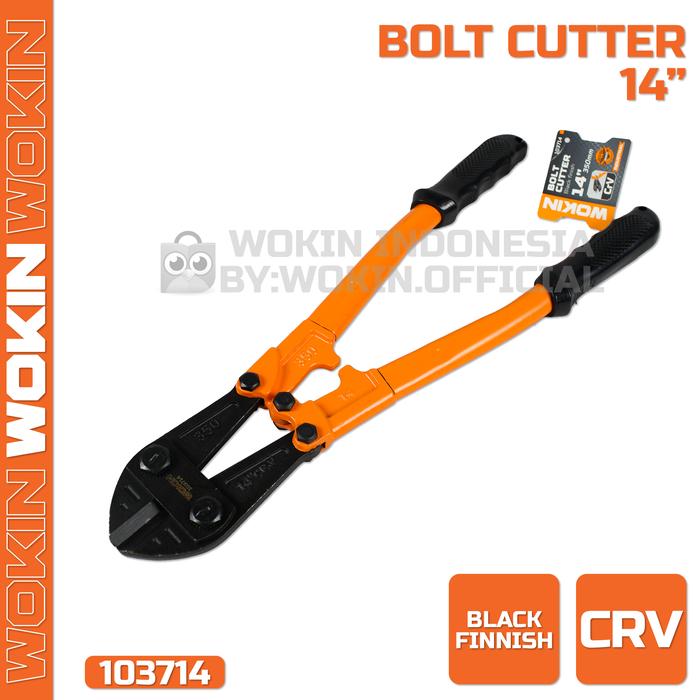 Gambar Bolt Cutter Industrial / Tang Potong Kawat Besi Beton Wokin - 14" dari Wokin Indonesia undefined Tokopedia