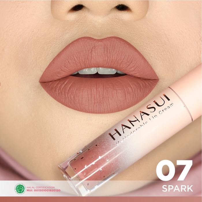 Gambar Hanasui Mattedorable Lip Cream-Lip Cream Hanasui |ORIGINAL| - 07 SPARK dari ScarlettWhiteningOfficial undefined Tokopedia