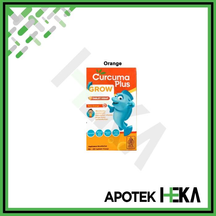 Gambar Curcuma Plus Grow Tablet Hisap isi 20 Tablet dari Apotek Heka Semarang undefined Tokopedia