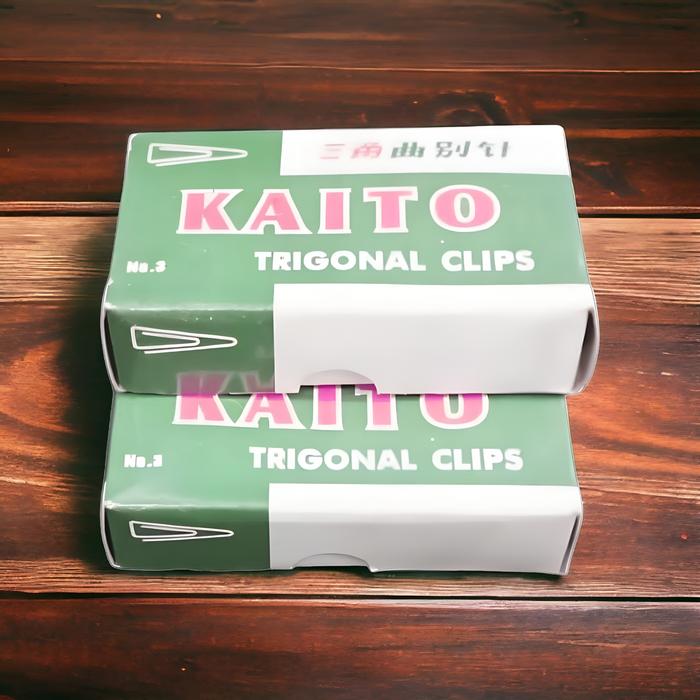 Gambar Paper Clip Trigonal Clips Binder Clip Joyko Penjepit Kertas - Kaito No 3 dari Mitra Gadget Accessories undefined Tokopedia