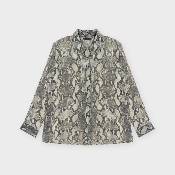 Gambar URBAN&CO Fashion Animal Print Shirt - 1212197 - GRAY, L dari URBAN&CO OFFICIAL undefined Tokopedia