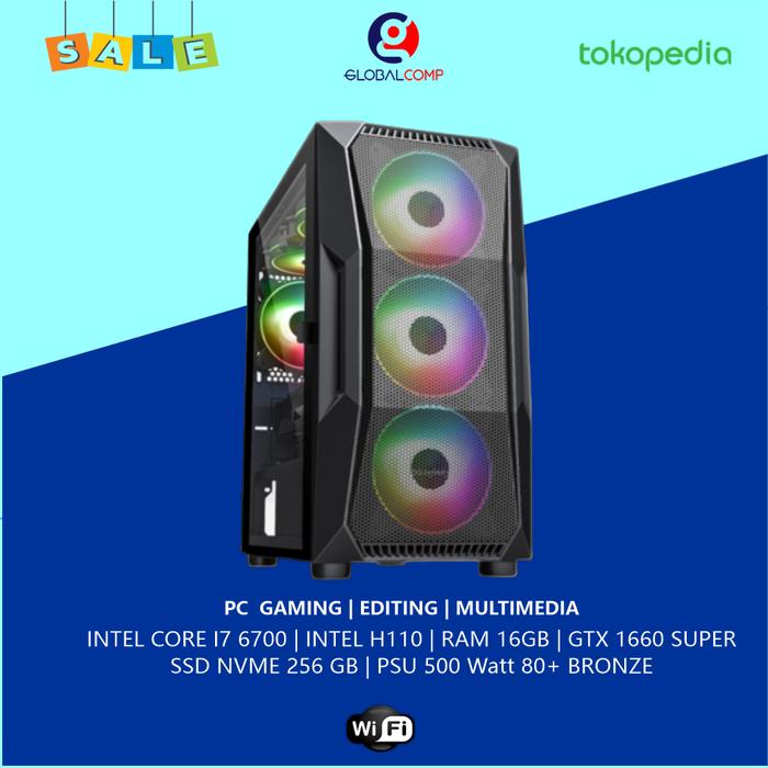 □動画編集、CAD/新品GTX1650/I7-7700相当/office2019/64GBメモリ/新品