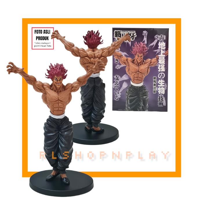 Gambar Action Figure Son of Ogre Hanma Baki the Grappler Jack Yujiro Hanayama - Kaoru dari rlshopandplay undefined 3 Tokopedia