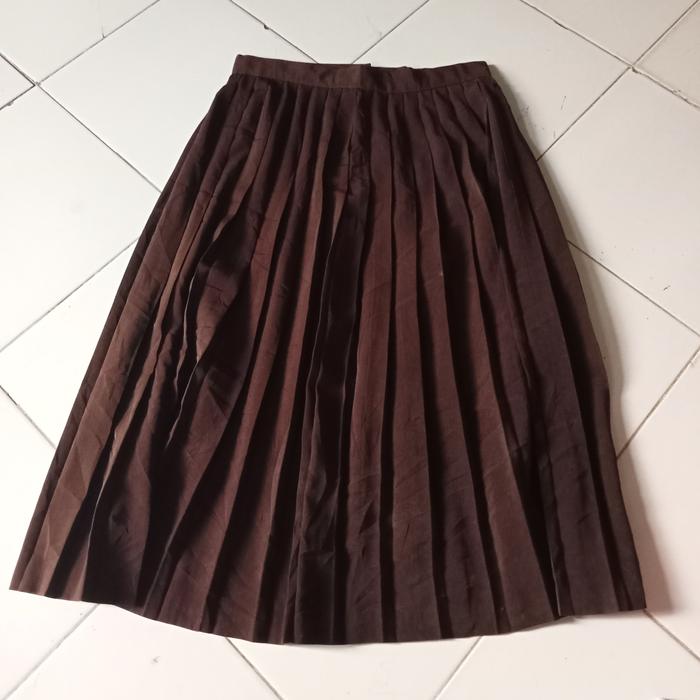 Gambar rok coklat rample coklat milo dari Gogocha undefined Tokopedia