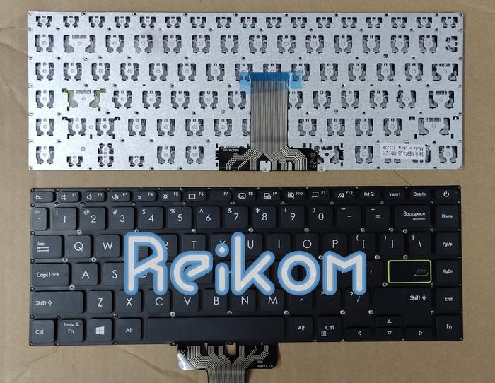 Gambar Keyboard untuk Asus tipe Vivobook 14 A413 A413da A413ep A413f A413fa A413j A413jp K413 K413e K413ea K413eq K413f K413fa K413fq M413 M413da M413ia M413ua X413 X413ea X413fa X413ja - Hitam polos dari Reikom undefined Tokopedia