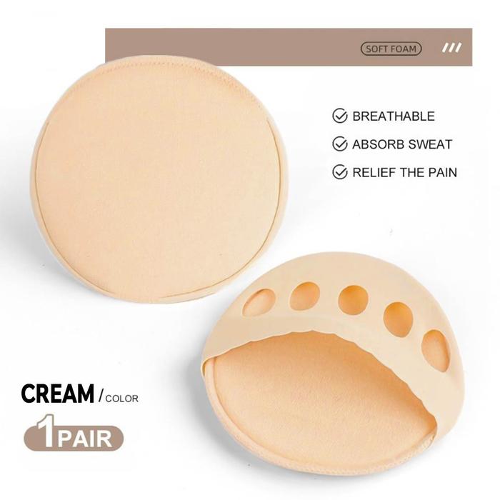 Gambar Bantalan sepatu depan busa insole empuk myaman pria wanita anti slip - Spons H.cream dari numbertwo ID undefined Tokopedia