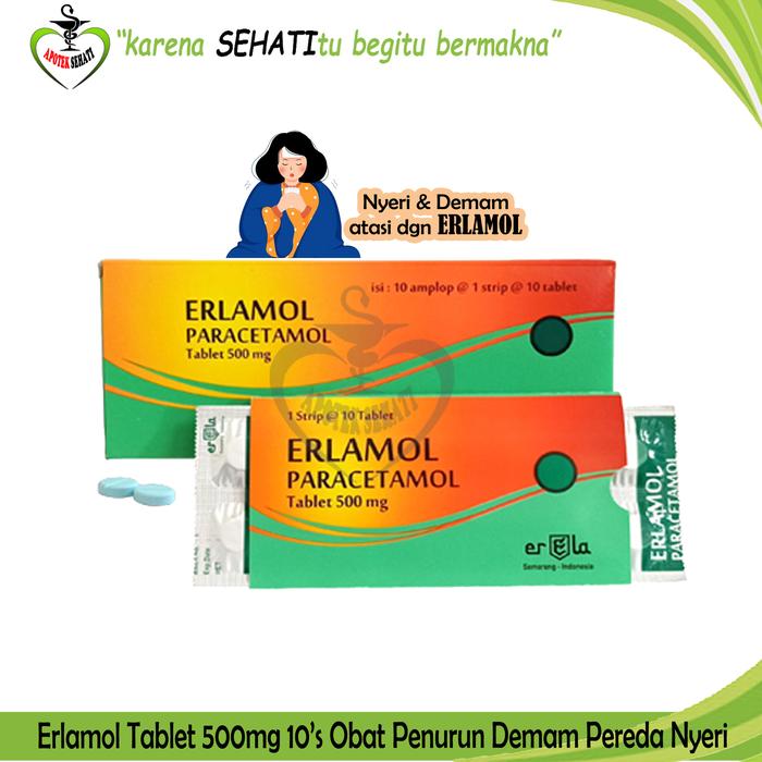 Gambar Erlamol Paracetamol Meredakan Demam Nyeri Sakit Kepala - SIRUP dari APOTEK SEHATI undefined 5 Tokopedia