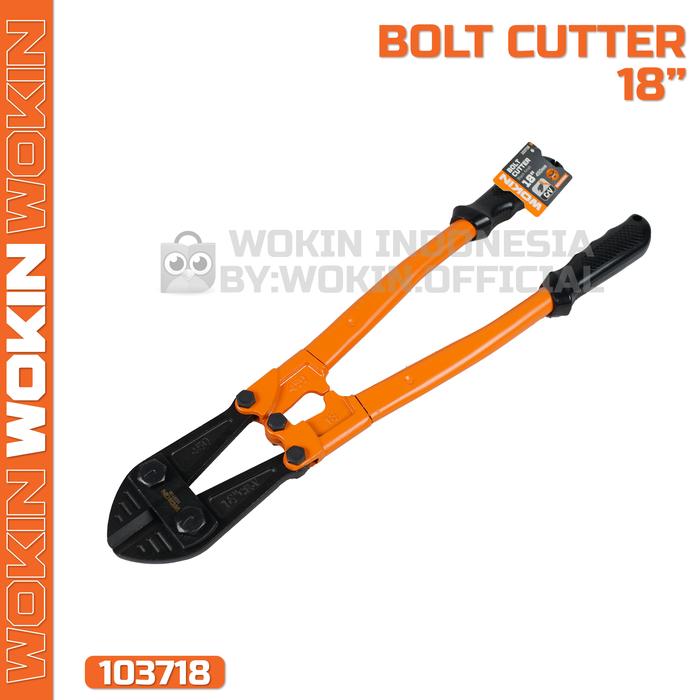 Gambar Bolt Cutter Industrial / Tang Potong Kawat Besi Beton Wokin - 18" dari Wokin Indonesia undefined Tokopedia