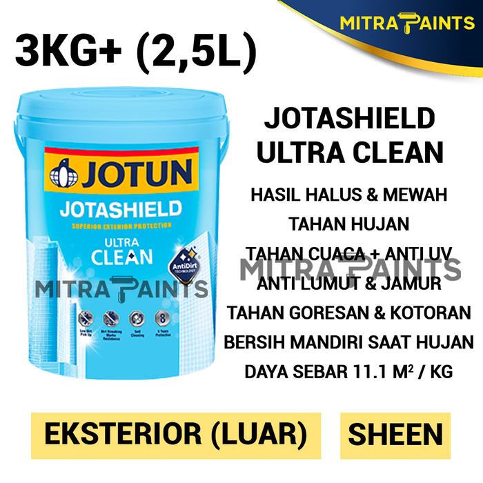 Gambar CAT TEMBOK JOTUN INTERIOR EKSTERIOR AVOCADO 7009 HIJAU - ULTRA CLEAN dari Mitra Paints undefined Tokopedia