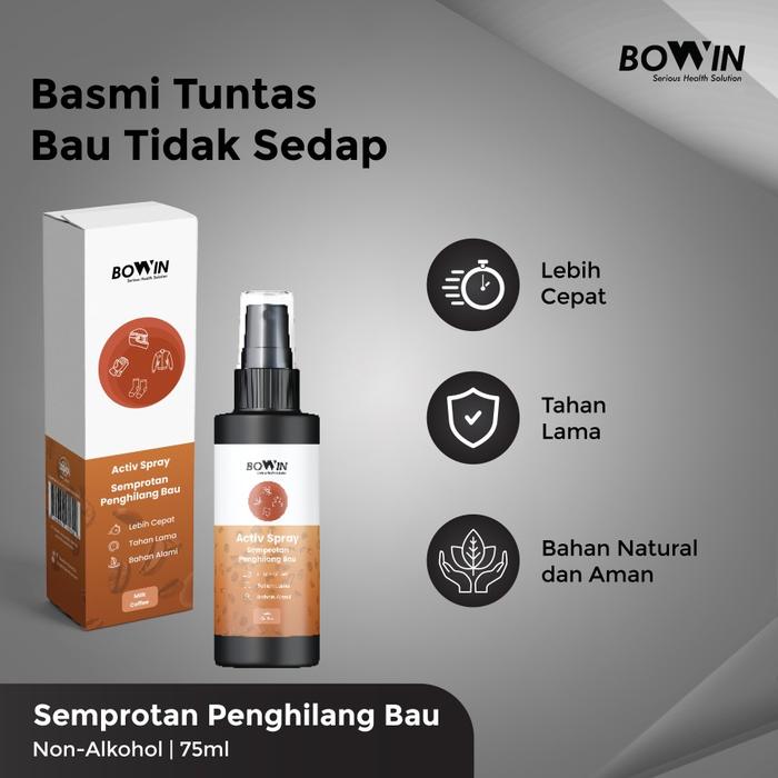 Gambar Parfum Sepatu Anti Bakteri - Parfum Helm - Parfum Jaket - Bowin Fresh - MILK COFFEE dari Jolin Mart undefined Tokopedia