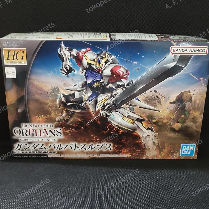 Gambar BANDAI MODELKIT HG GUNDAM BARBATOS+BARBATOS LUPUS+BARBATOS LUPUS REX - Barbatos Lupus dari A. F. M Ferrets undefined Tokopedia