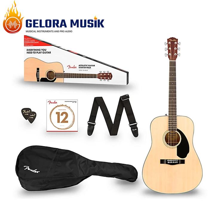 美品Fender cd-60s dread nat + SKBハードケース