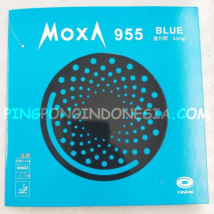 Gambar Yinhe 955 Blue - Rubber Karet Pingpong Tenis Meja Bat Bet Long Pimples - Biru 0.7mm dari PINGPONGINDONESIA undefined Tokopedia